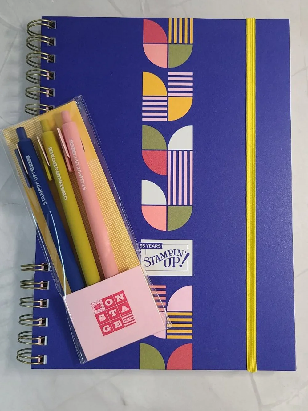 Stampin Up OnStage 2024 Swag Notebook & Pen Set